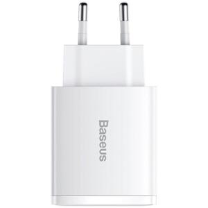 Baseus Quick Charge 30W 2xUSB White