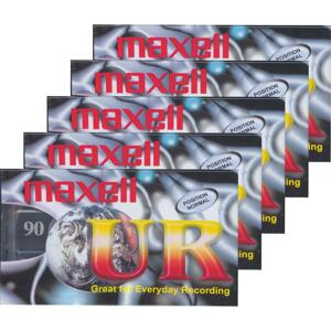 Maxell UR 90 AUDIOKAZETA 5PK