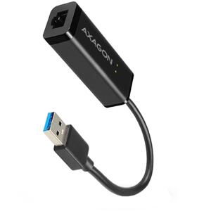 Axagon ADE-SR, USB-A 3.2 Gen 1 - Gigabit Ethernet sieťová karta, auto inštal, čierna