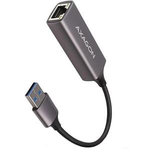 Axagon ADE-TR, USB-A 3.2 Gen 1 - Gigabitová sieťová karta Ethernet, automatická inštalácia, titánovo šedá