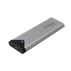 Axago AXAGON EEM2-UG2, USB-C 3.2 Gen 2 - M.2 NVMe SSD kovový box, dĺžka 42 až 80 mm