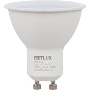 Retlux RLL 613 GU10 bulb 5W WW D