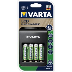 VARTA Nab. LCD Plug + 4x AA 2100mAh