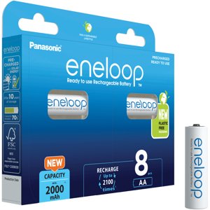 Panasonic-Eneloop HR6 AA 3MCCE/8BE ENELOOP