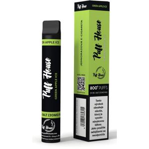 Puff House E-cigareta Green Apple Ice