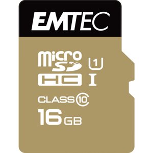 Emtec MicroSDHC 16GB Cl10 EliteGold