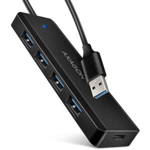 Axagon HUE-C1A 4x USB 5Gbps TRAVEL