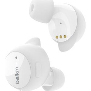 Belkin Soundform Immerse True Wireless Earbuds Noise Cancelling biela