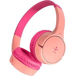 Belkin Soundform Mini – Wireless On-Ear Headphones for Kids ružová