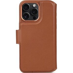 Decoded Leather Detachable Wallet Tan iPhone 15 Pro Max