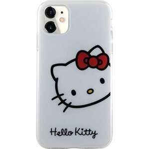 Hello Kitty IML Head Logo Zadný Kryt na iPhone 11 White