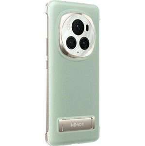 Honor Magic6 Pro PU Bracket Case Green