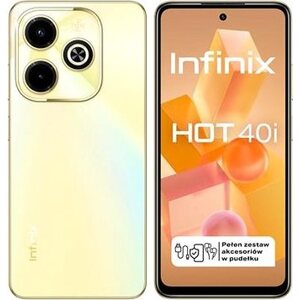 Infinix Hot 40i 4 GB/128 GB zlatý