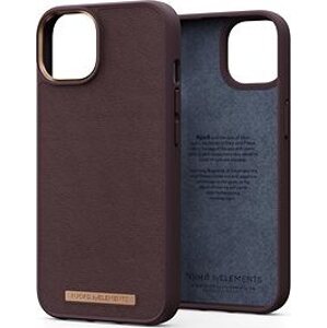 Njord iPhone 14 Max Genuine Leather Case Cognac