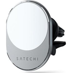 Satechi Magnetic Wireless Car Charger – Silver