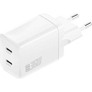 4smarts Wall Charger PDPlug Dual 36 W GaN 2C white