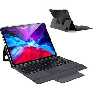 DUX DUCIS Wireless Keyboard Puzdro s klávesnicou na iPad Pro 12,9" 2018/2020/2021, čierne