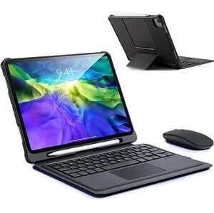 DUX DUCIS Wireless Keyboard Puzdro s klávesnicou na iPad Air 2020/2022, čierne