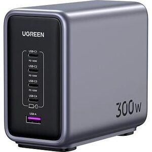 Ugreen 1*USB-A+4*USB-C 300 W Desktop Fast Charger EÚ