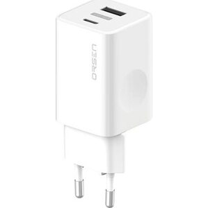 Eloop Orsen GaN 45W Charger USB-A + USB-C White