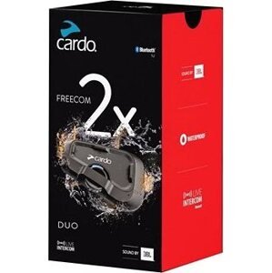 Cardo FREECOM 2X (JBL) DUO Intercom na motocykel pre 2 osoby