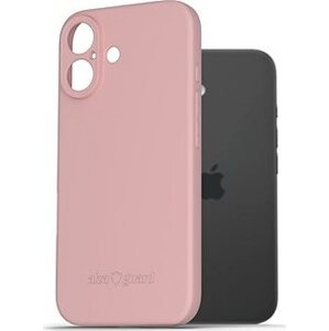 AlzaGuard Matte TPU Case na iPhone 16 ružový