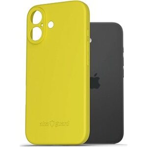 AlzaGuard Matte TPU Case na iPhone 16 žltý