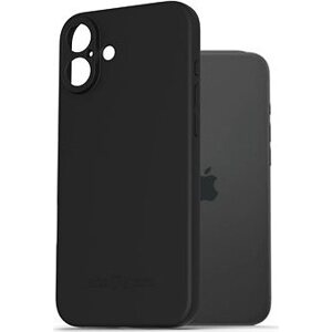 AlzaGuard Matte TPU Case na iPhone 16 Plus čierny