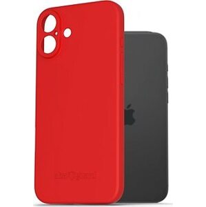 AlzaGuard Matte TPU Case na iPhone 16 Plus červený