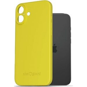 AlzaGuard Matte TPU Case na iPhone 16 Plus žltý