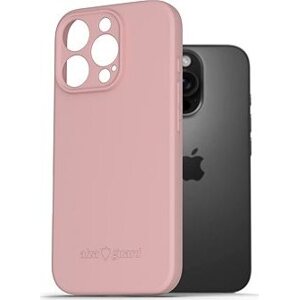 AlzaGuard Matte TPU Case na iPhone 16 Pro ružový