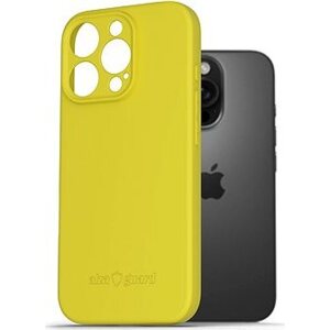 AlzaGuard Matte TPU Case na iPhone 16 Pro žltý