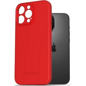 AlzaGuard Matte TPU Case na iPhone 16 Pro Max červený