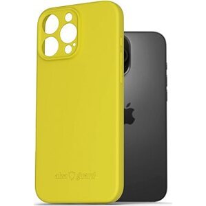 AlzaGuard Matte TPU Case na iPhone 16 Pro Max žltý