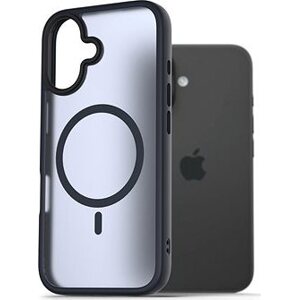 AlzaGuard Matte Case Compatible with Magsafe na iPhone 16 tmavomodrý