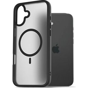 AlzaGuard Matte Case Compatible with Magsafe na iPhone 16 Plus čierny