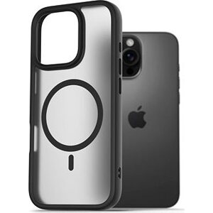 AlzaGuard Matte Case Compatible with Magsafe na iPhone 16 Pro čierny