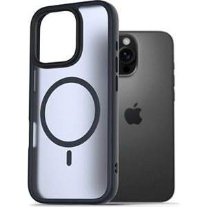 AlzaGuard Matte Case Compatible with Magsafe na iPhone 16 Pro tmavomodrý