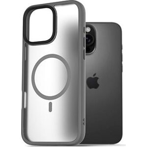 AlzaGuard Matte Case Compatible with Magsafe na iPhone 16 Pro Max sivý