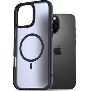 AlzaGuard Matte Case Compatible with Magsafe na iPhone 16 Pro Max tmavomodrý