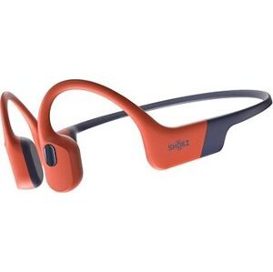 Shokz OpenSwim Pro 32 GB, duálny režim Bluetooth + MP3, červené