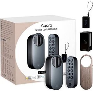 AQARA Smart Lock U200 Kit (EL-D02D), čierny