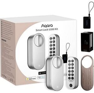 AQARA Smart Lock U200 Kit (EL-D02DS), strieborný