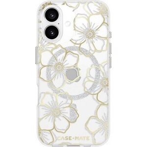 CaseMate Floral Gems Gold Magsafe iPhone 16