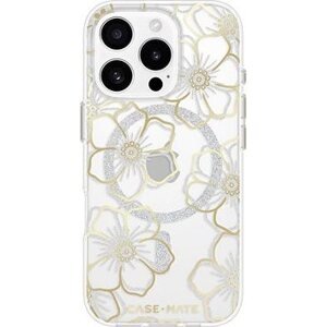 CaseMate Floral Gems Gold Magsafe iPhone 16 Pro