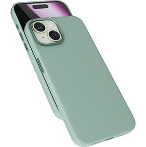 Epico Mag+ Silicone Pro kryt iPhone 16 - mátově zelený