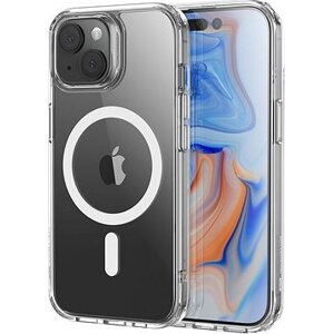 ESR Classic Hybrid Case (HaloLock), Compatible with iPhone 15 Plus, Clear