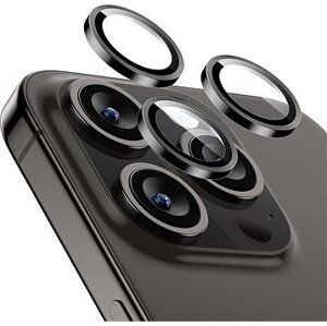 ESR Armorite Camera Lens Protectors, Compatible with iPhone 15 Pro/15 Pro Max, Black