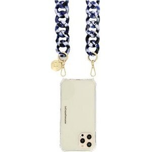 La Coque Francaise Alice phone chain white and blue