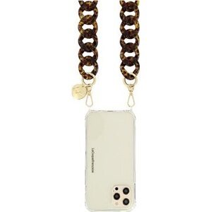 La Coque Francaise Alice phone chain brown flake